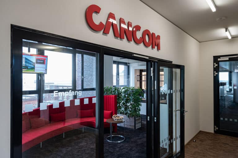 Cancom - Logo Folierung